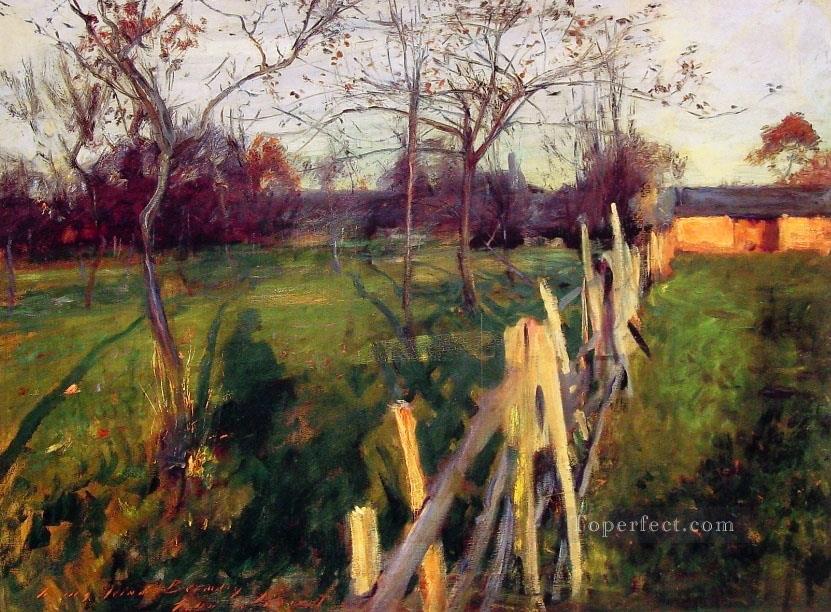 Home Fields John Singer Sargent Oil Paintings